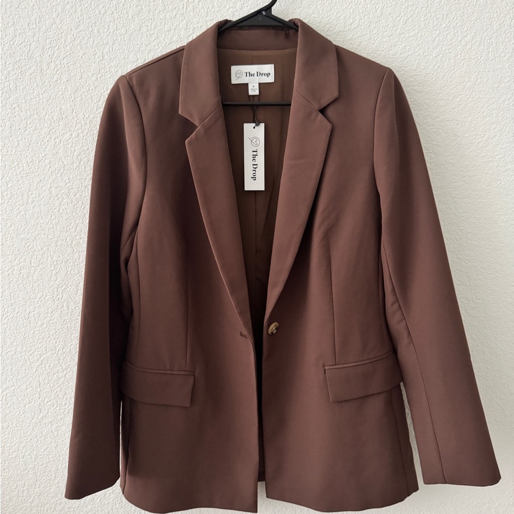 The Drop mocha blazer, size M